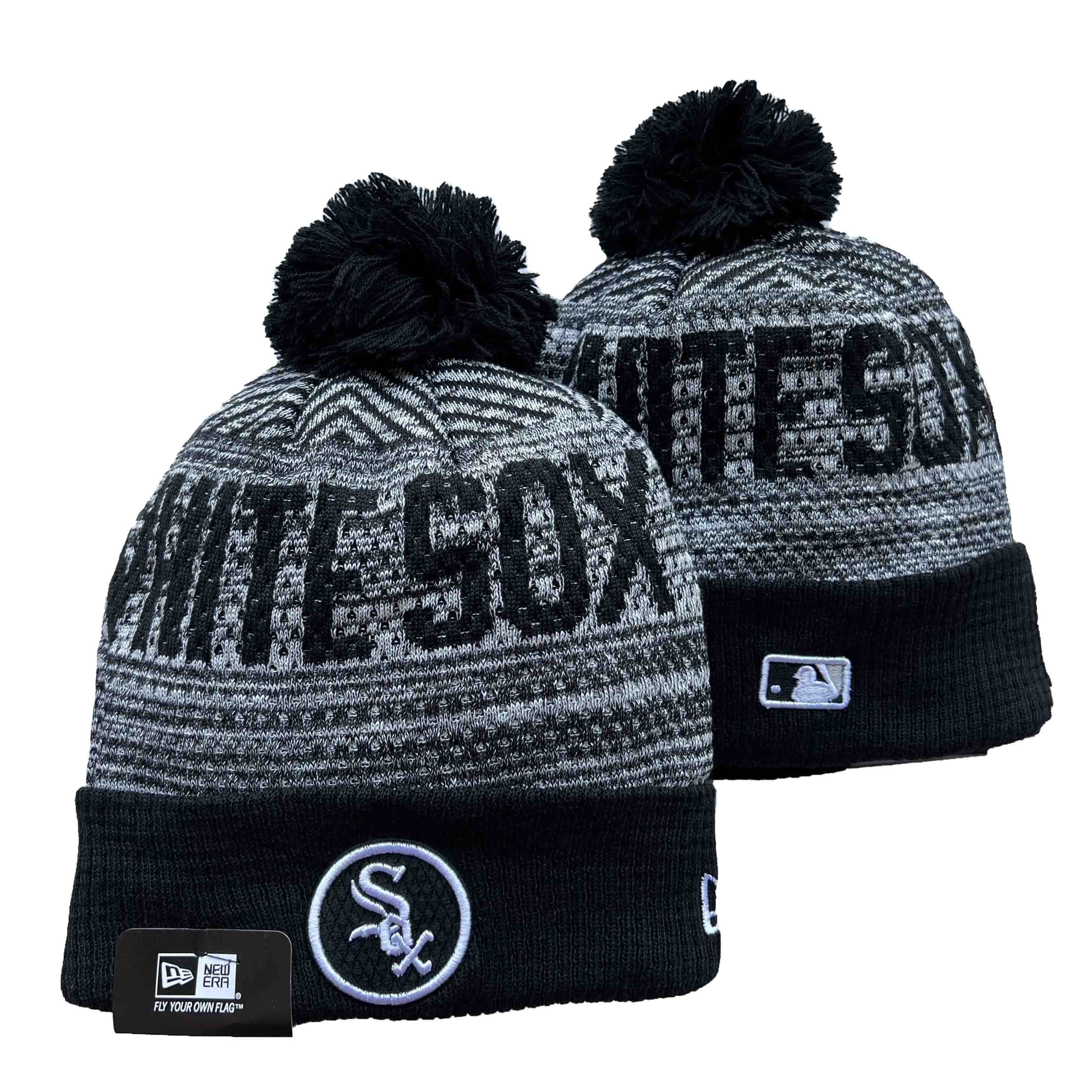 MLB Chicago White Sox Beanies Knit Hats-YD111