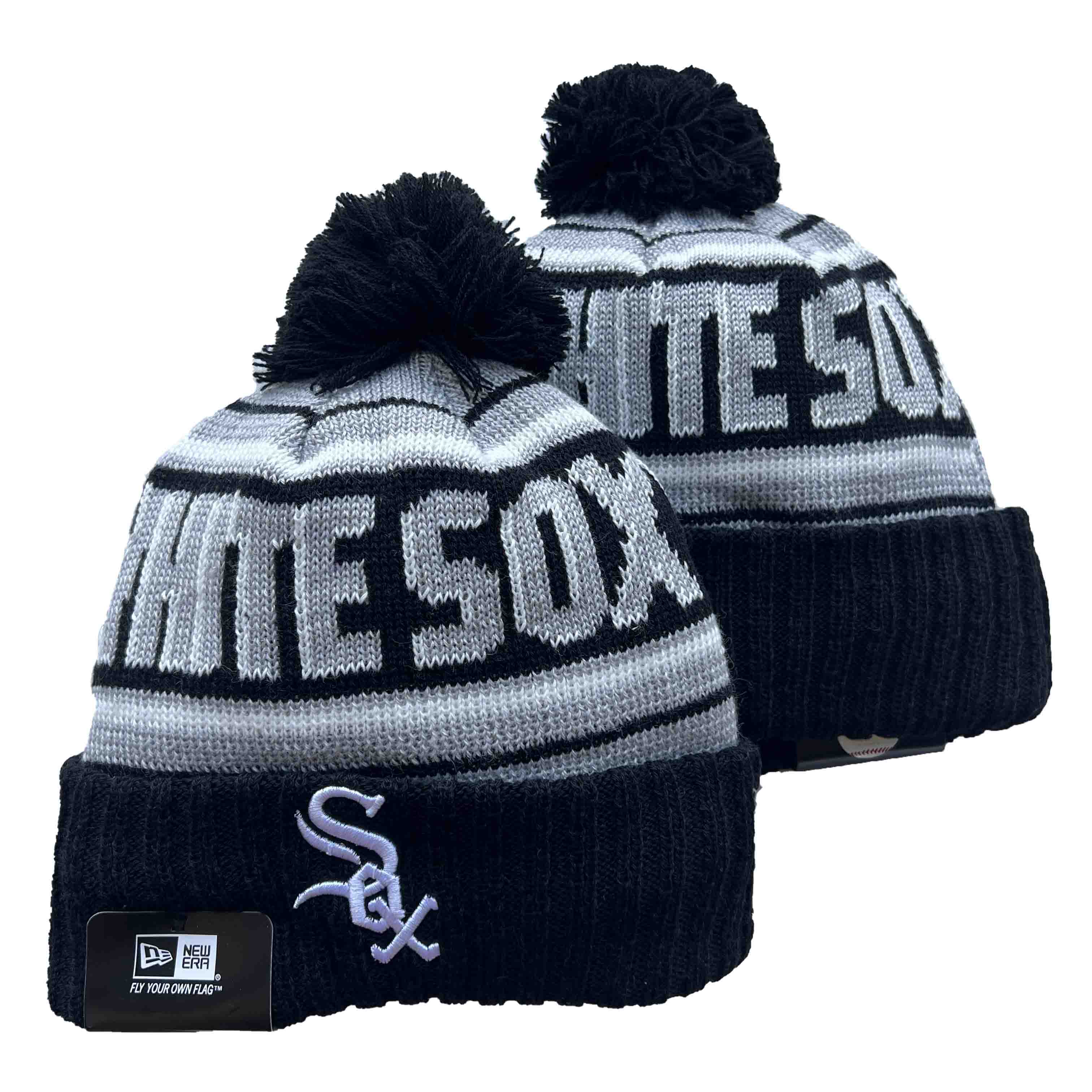 MLB Chicago White Sox Beanies Knit Hats-YD112