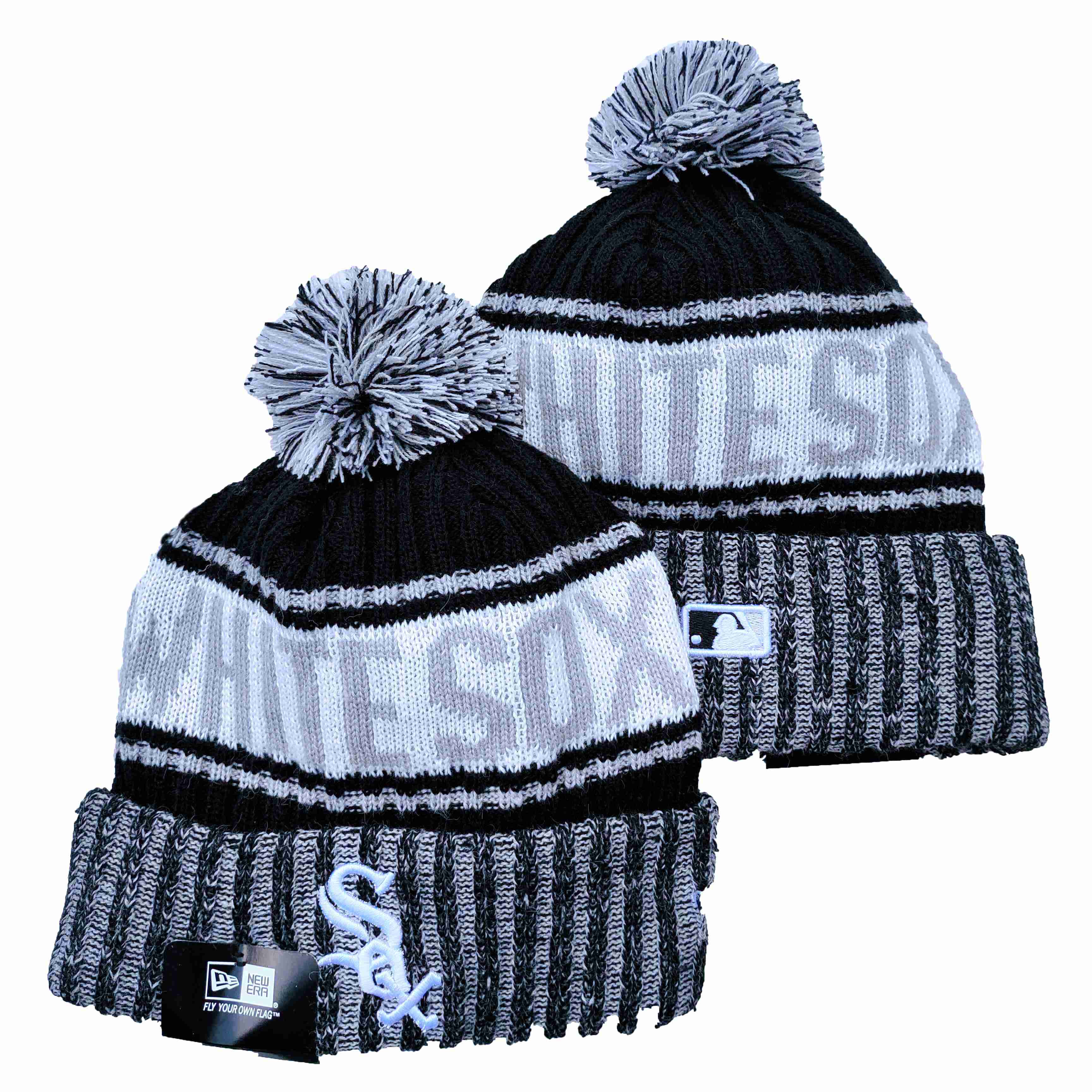 MLB Chicago White Sox Beanies Knit Hats-YD113