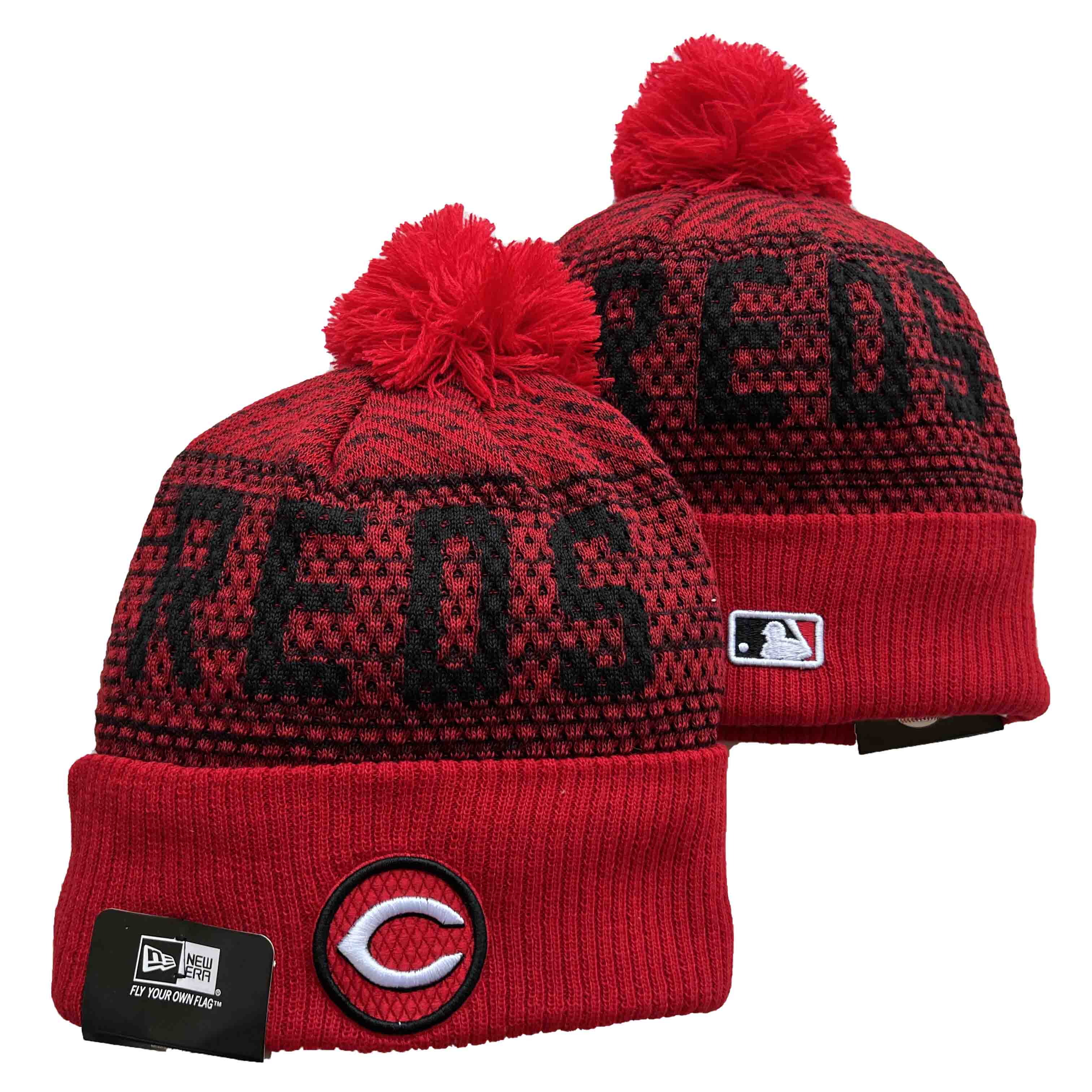 MLB Cincinnati Reds Beanies Knit Hats-YD114