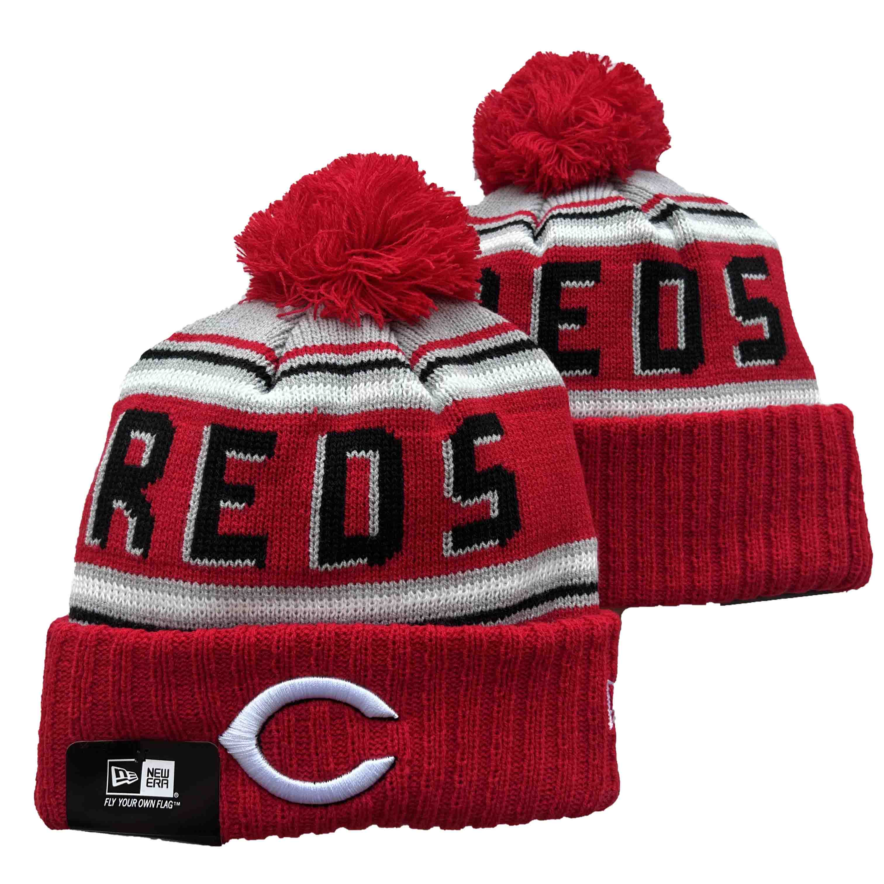 MLB Cincinnati Reds Beanies Knit Hats-YD115