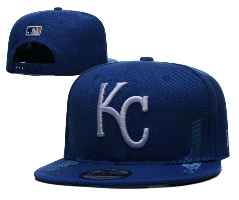 MLB Kansas City Royals Snapbacks-YD315