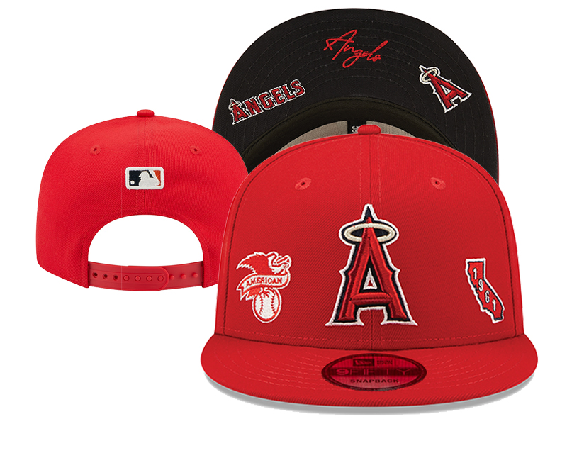 MLB LA Angels of Anaheim Snapbacks-YD228