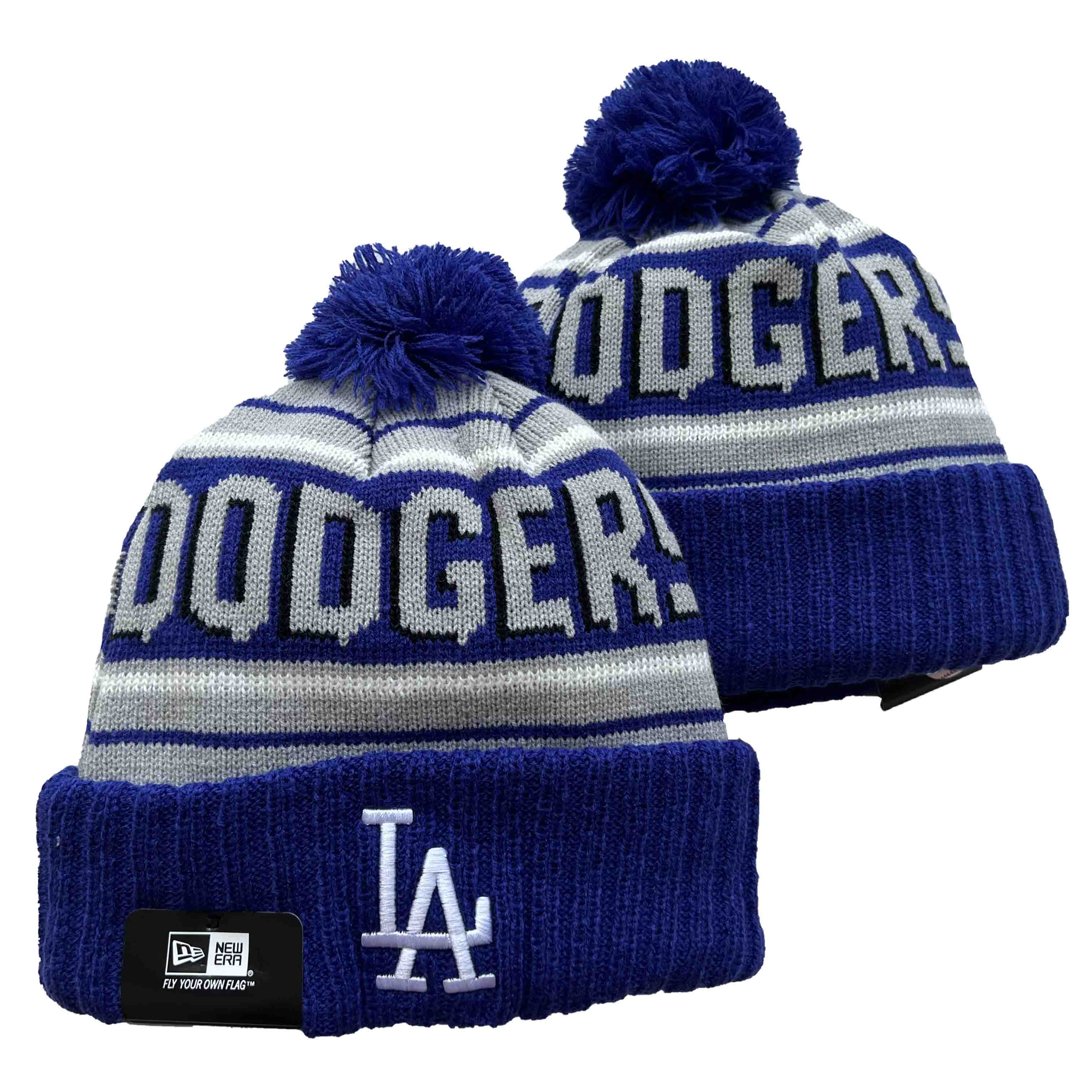 MLB Los Angeles Dodgers Beanies Knit Hats-YD132