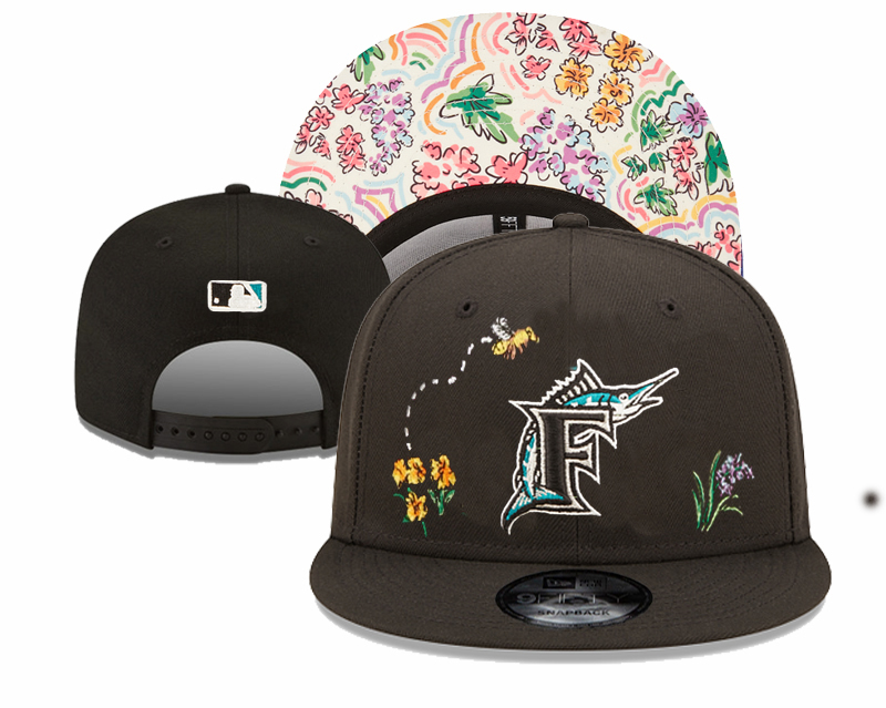 MLB Miami Marlins Snapbacks-YD244