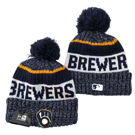 MLB Milwaukee Brewers Beanies Knit Hats-YD181