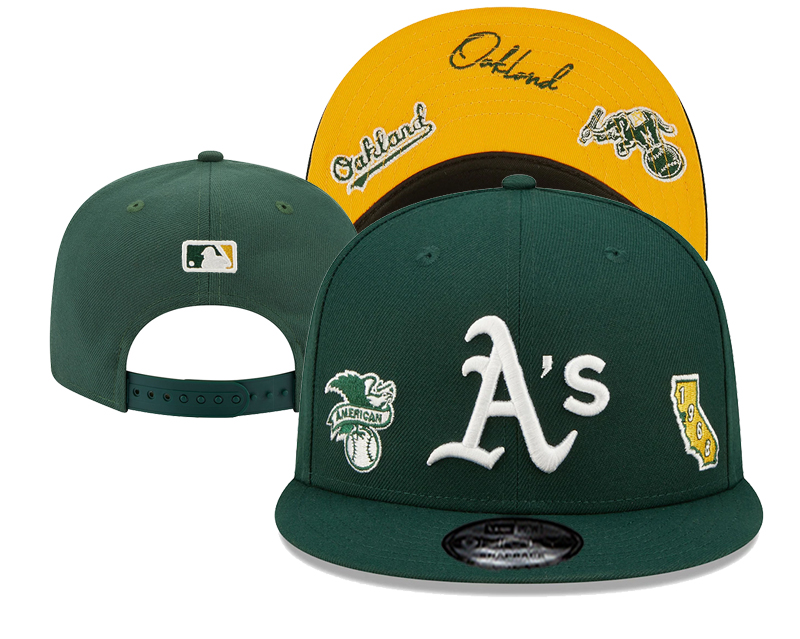 MLB Oakland Athletics Snapbacks-YD265