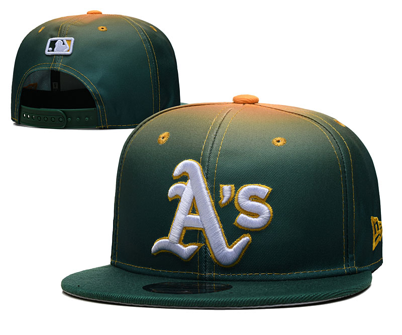 MLB Oakland Athletics Snapbacks-YD269