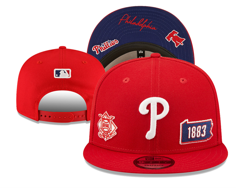 MLB Philadelphia Phillies Snapbacks-YD270