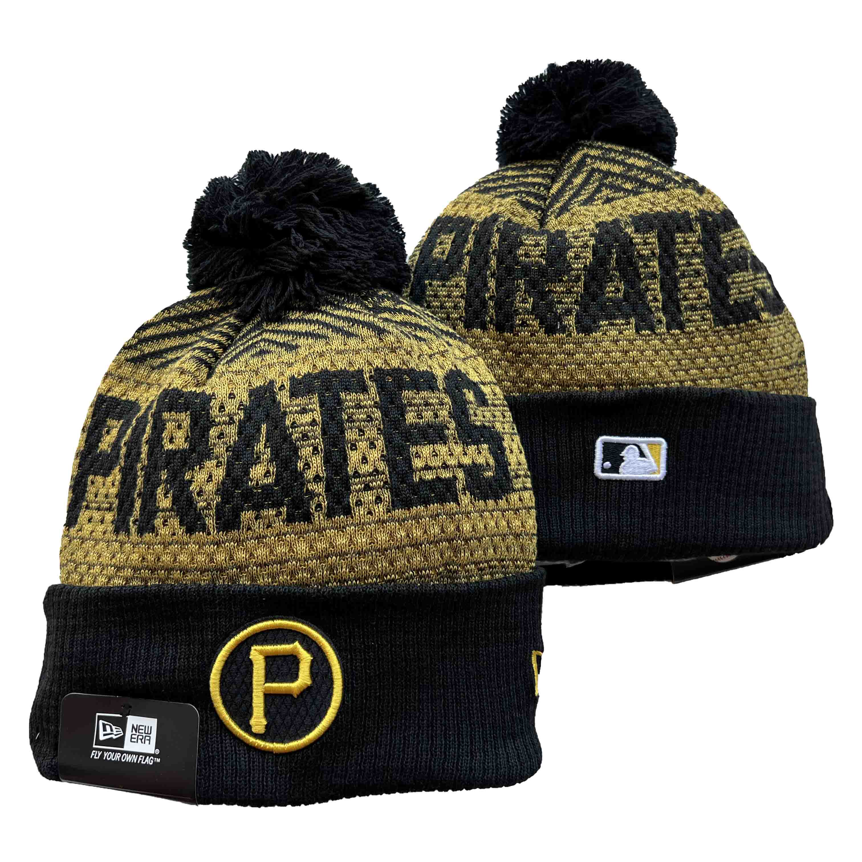 MLB Pittsburgh Pirates Beanies Knit Hats-YD150
