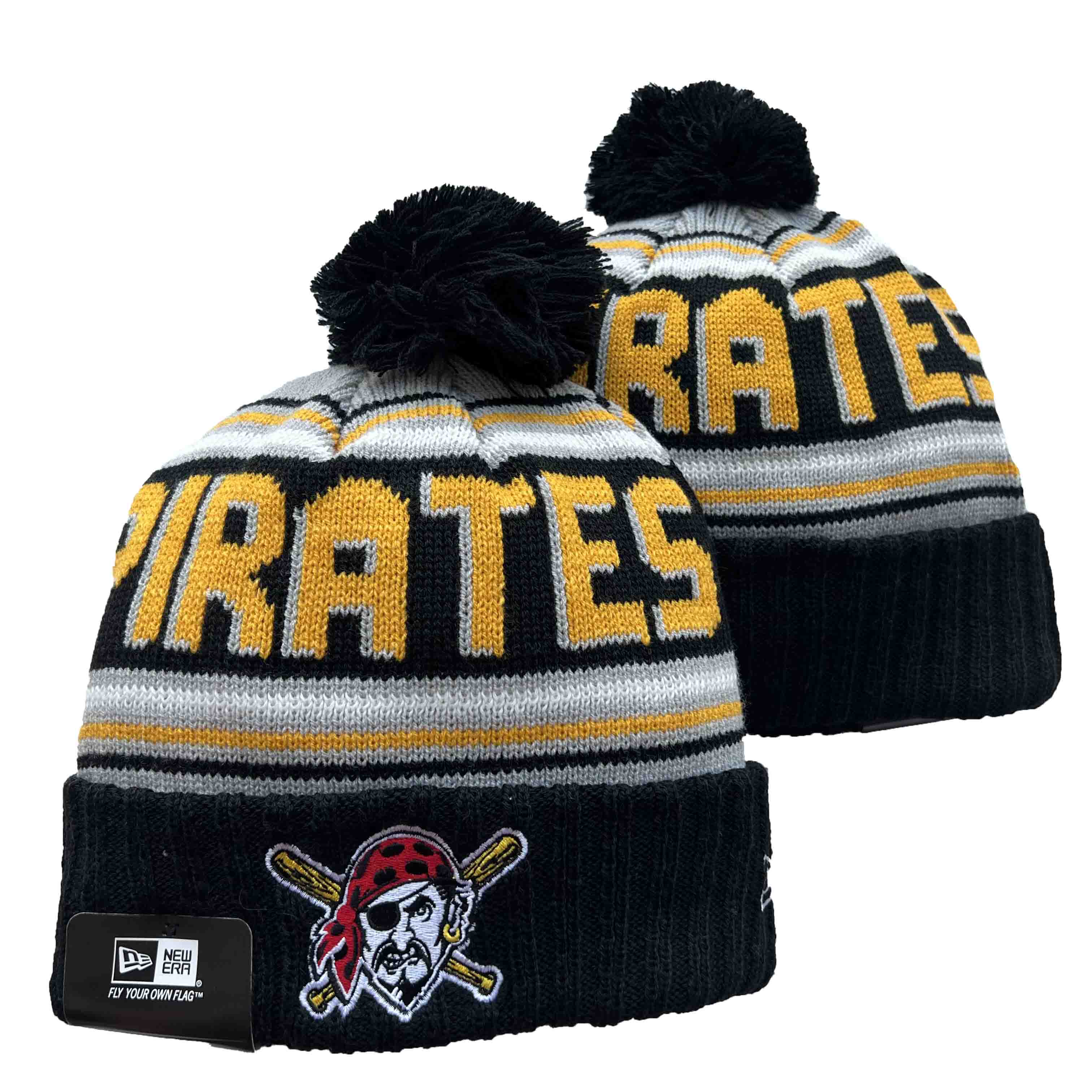 MLB Pittsburgh Pirates Beanies Knit Hats-YD151