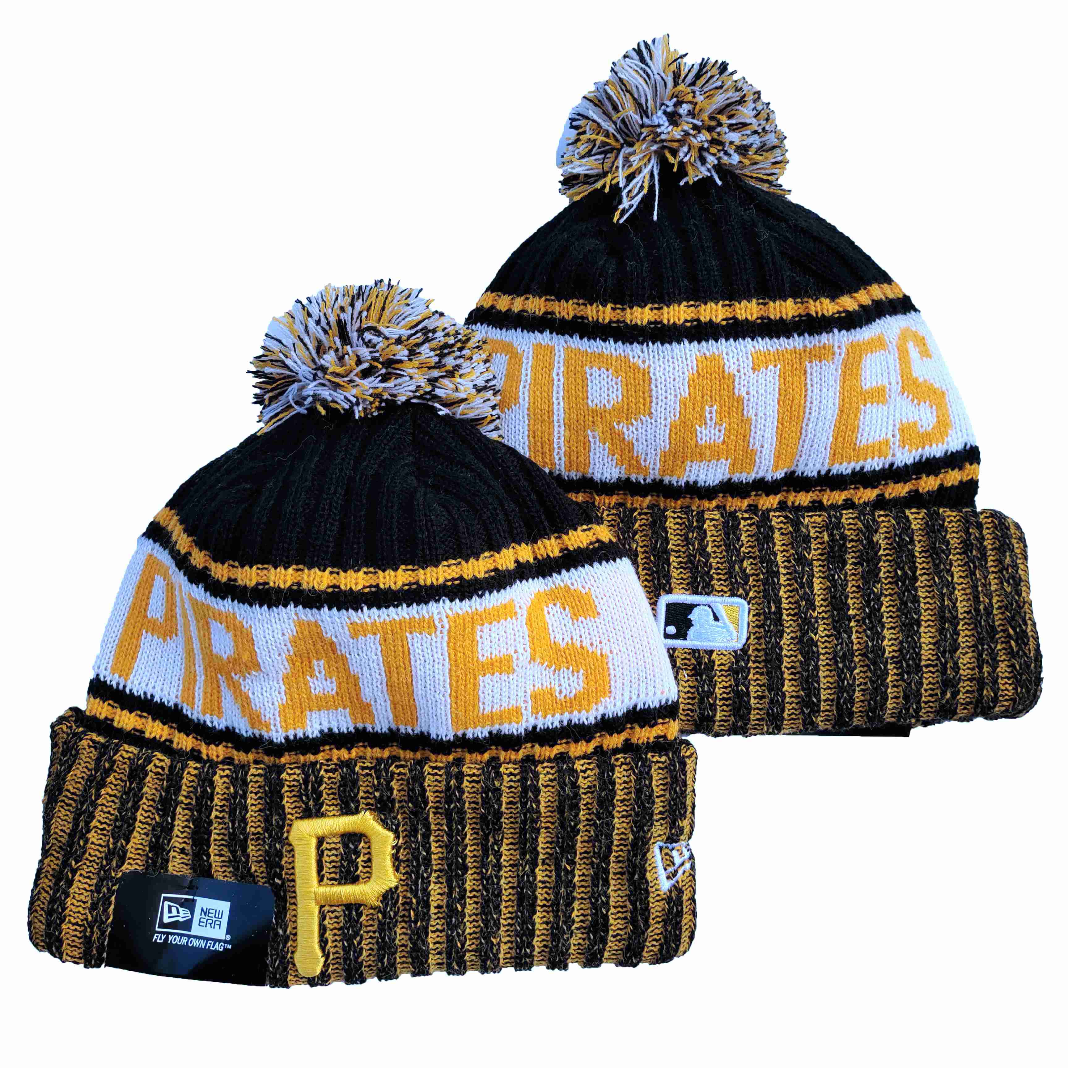 MLB Pittsburgh Pirates Beanies Knit Hats-YD152