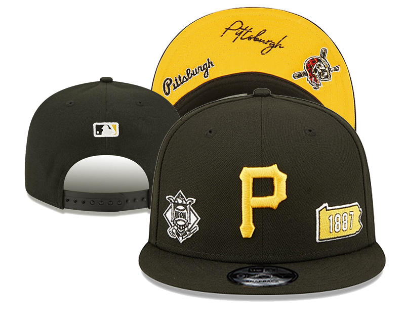 MLB Pittsburgh Pirates Snapbacks-YD274