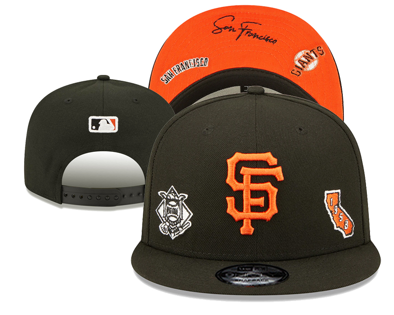 MLB San Francisco Giants Snapbacks-YD283