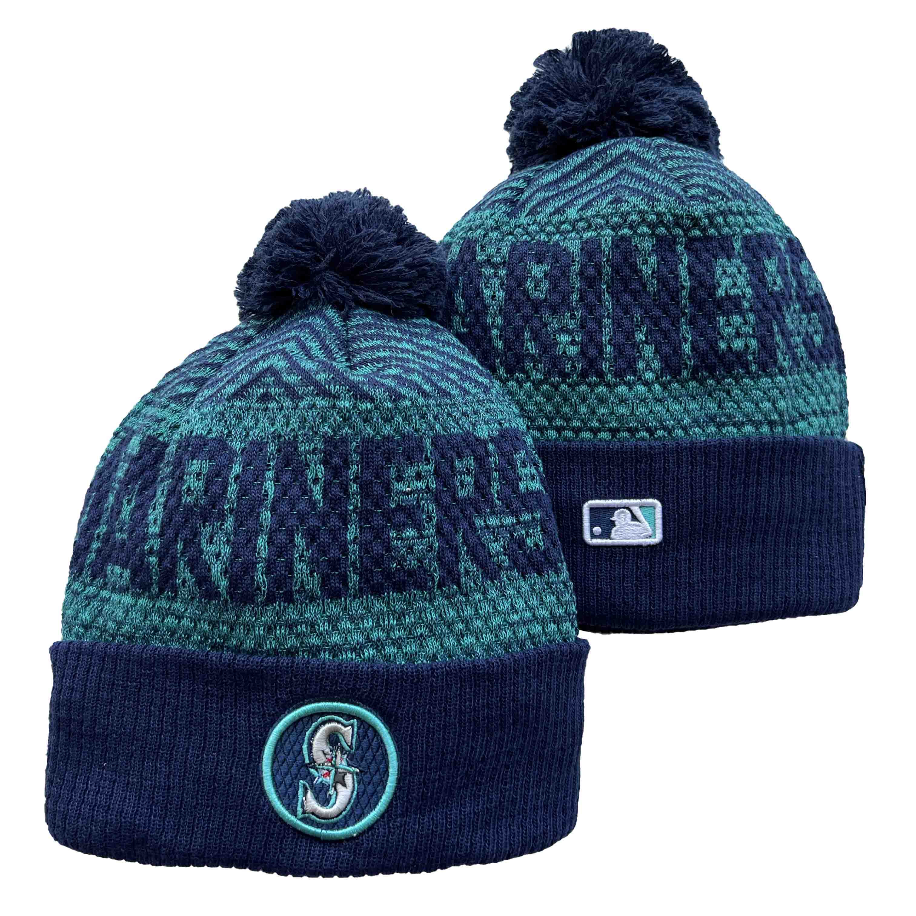 MLB Seattle Mariners Beanies Knit Hats-YD155