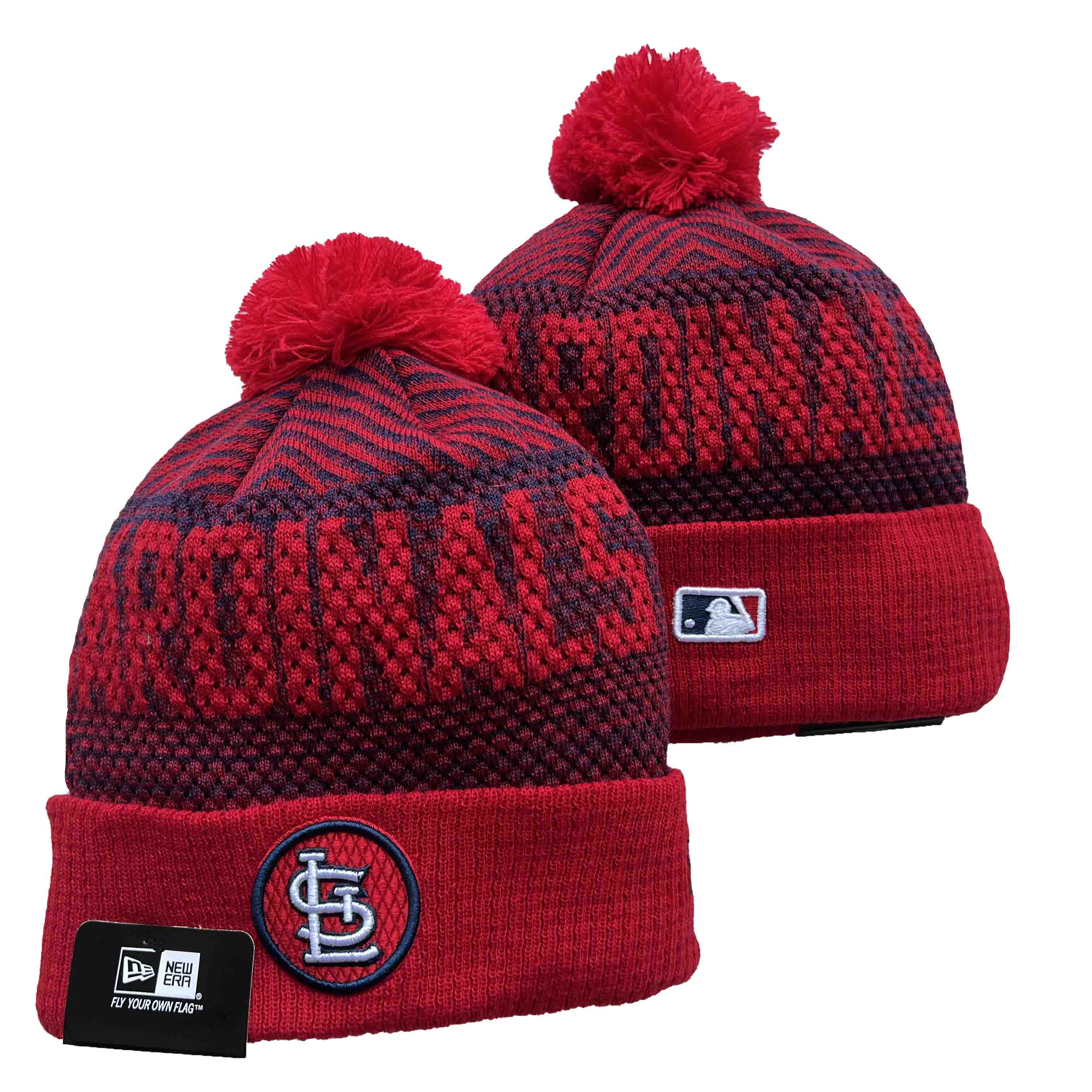 MLB St. Louis Cardinals Beanies Knit Hats-YD157