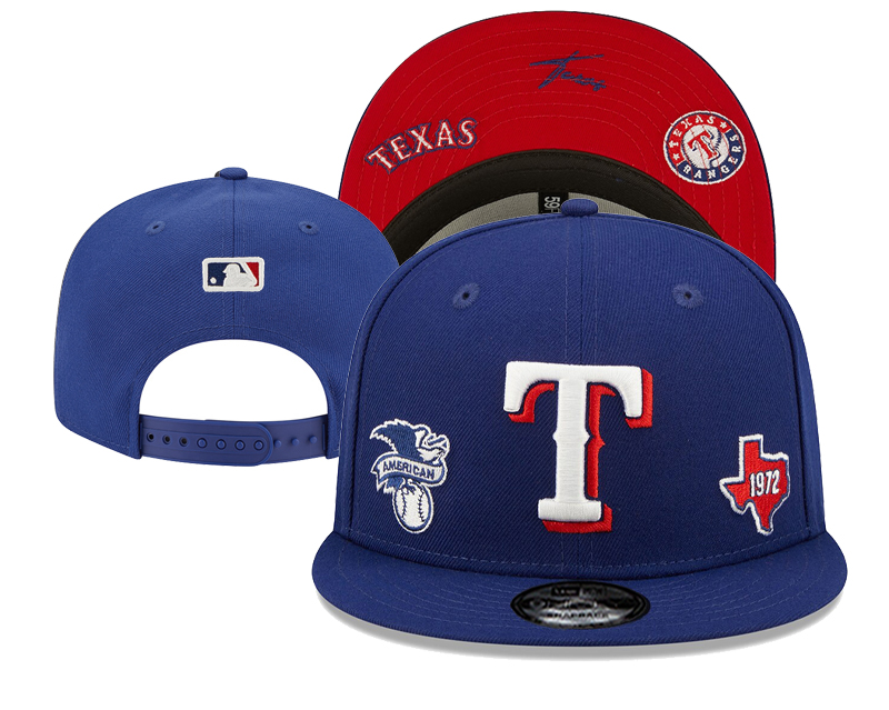 MLB Texas Rangers Snapbacks-YD319