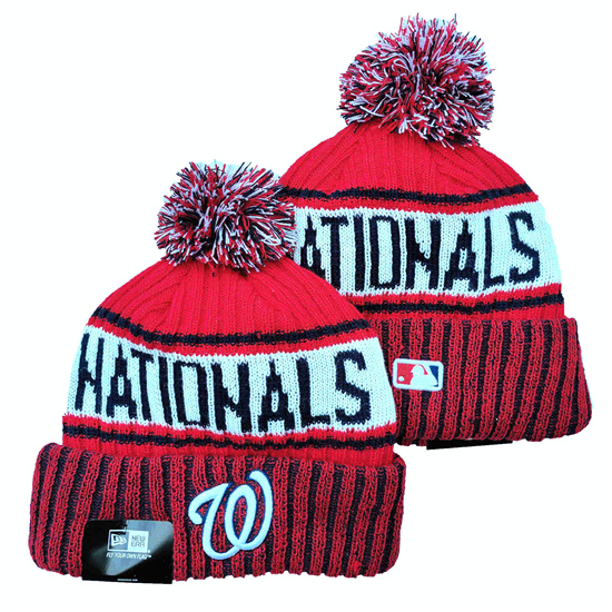 MLB Washington Nationals Beanies Knit Hats-YD167