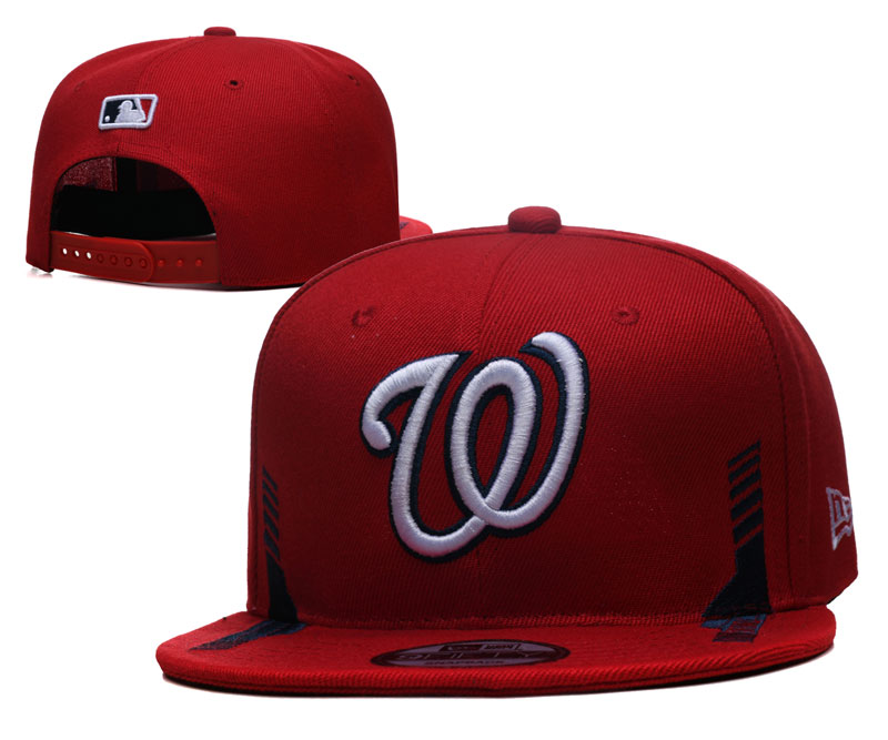 MLB Washington Nationals Snapbacks-YD309