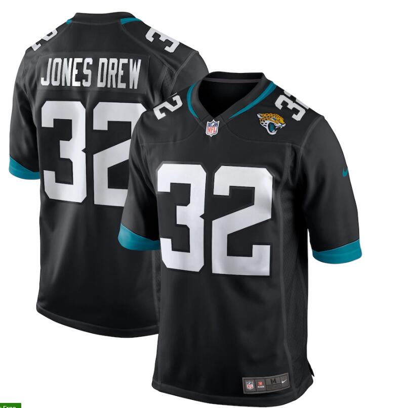 Me's Jacksonville Jaguars #32 Maurice Jones-Drew Nike black Retired Player Jersey