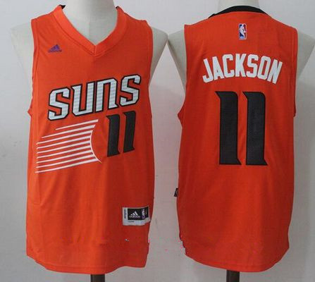 Men's 2017 Draft Phoenix Suns #11 Josh Jackson Orange Stitched NBA adidas Revolution 30 Swingman Jersey