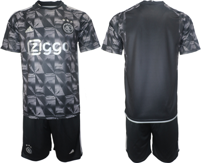 Men's AFC Ajax Custom Or Blank away 2023-24 Soccer Jerseys