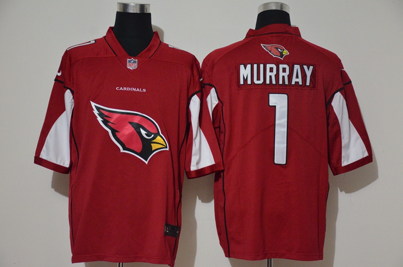 Men's Arizona Cardinals #1 Kyler Murray Red 2020 Big Logo Vapor Untouchable Stitched NFL Nike Fashion Limited JerseyPrice $ 23.00