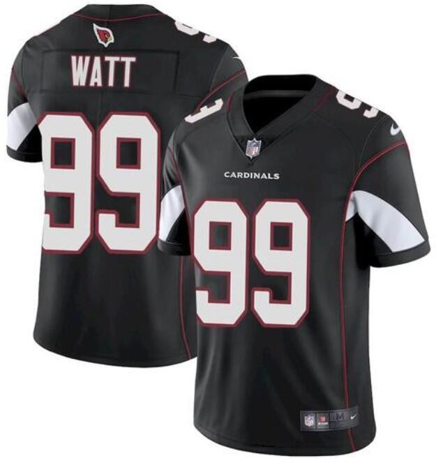 Men's Arizona Cardinals #99 J. J. Watt Black 2021 Vapor Untouchable Stitched NFL Nike Limited Jersey