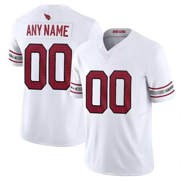 Men's Arizona Cardinals ACTIVE PLAYER Custom White 2023 F.U.S.E. Vapor Untouchable Stitched Football Jersey