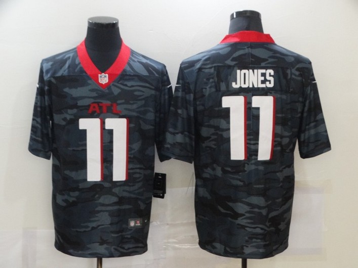 Men's Atlanta Falcons #11 Julio Jones 2020 Camo Limited Stitched Nike NFL Jersey