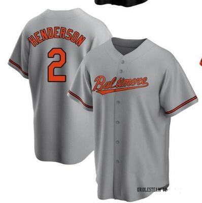 Men's Baltimore Orioles #2 Gunnar Henderson  Baseball Grany Jersey 2023 Season Fan Made