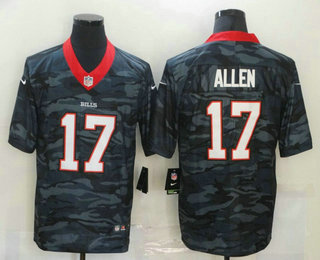 Men's Buffalo Bills #17 Josh Allen 2020 Camo Limited Stitched Nike NFL Jersey