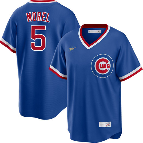Men's Christopher Morel Chicago Cubs #5 1994 Cooperstown Jersey by NIKE?