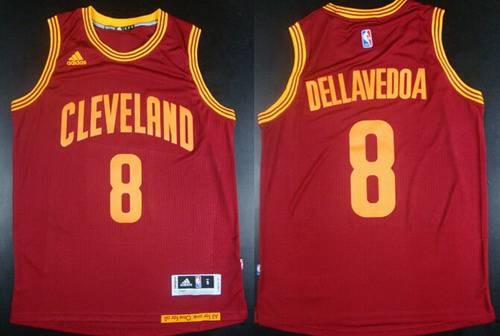 Men's Cleveland Cavaliers #8 Matthew Dellavedova Revolution 30 Swingman 2014 New Red Jersey
