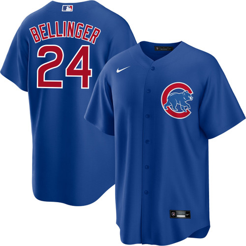 Men's Cody Bellinger Chicago Cubs #24  Alternate Blue Jersey by NIKE?