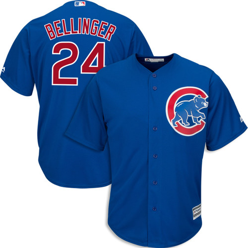 Men's Cody Bellinger Chicago Cubs #24 Alternate Jersey by Majestic