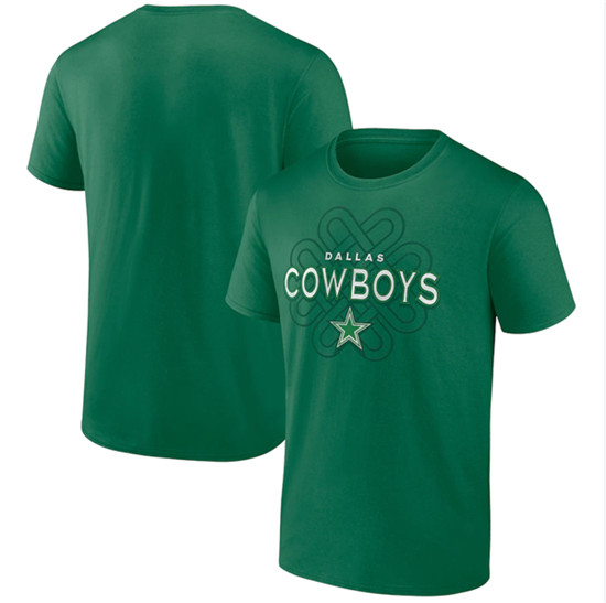 Men's Dallas Cowboys Kelly Green Celtic Knot T-Shirt