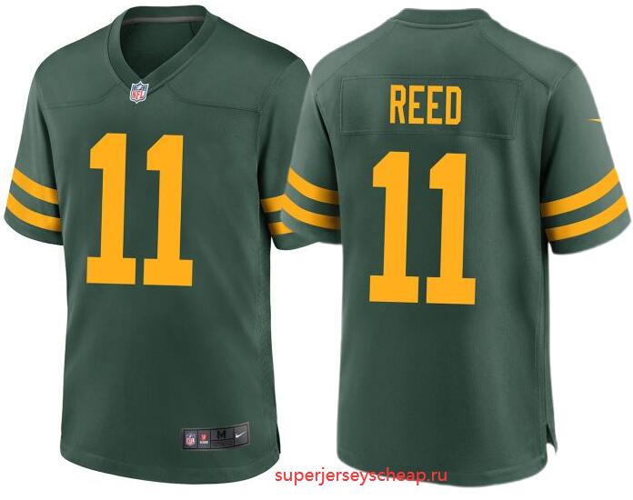 Men's Green Bay Packers #11 Jayden Reed Game 50s Classic Nike Jersey