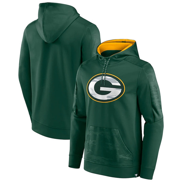 Men's Green Bay Packers Green On The Ball Pullover Hoodie