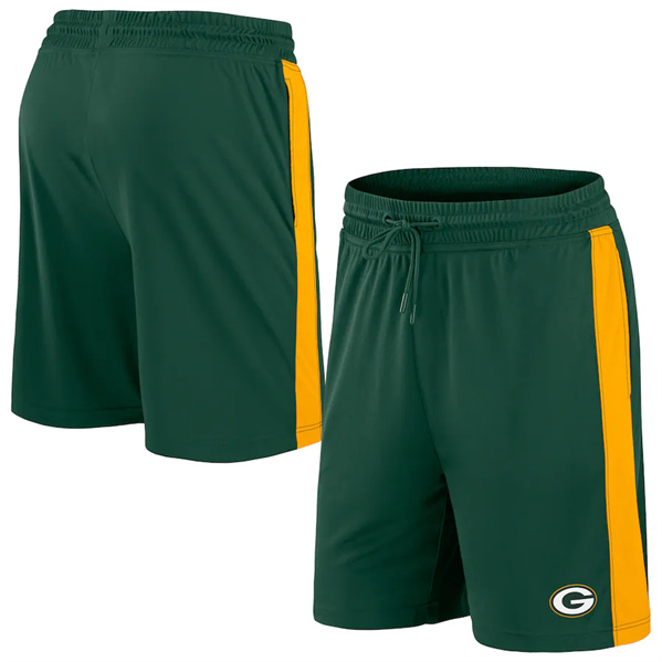 Men's Green Bay Packers Green Performance Shorts
