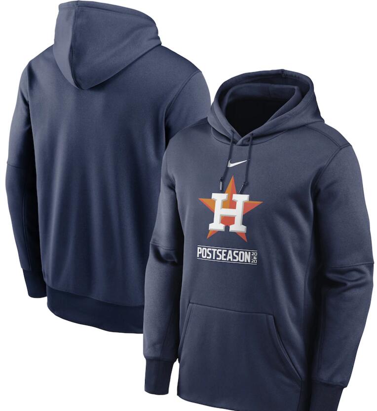 Men's Houston Astros Nike Navy 2020 Postseason Collection Pullover Hoodie