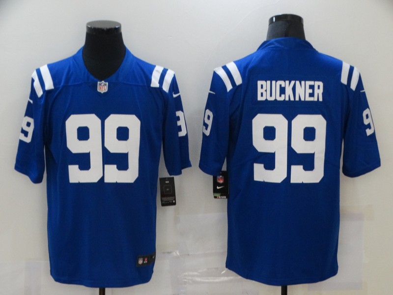 Men's Indianapolis Colts #99 DeForest Buckner Royal Blue 2020 Vapor Untouchable Stitched NFL Nike Limited Jersey