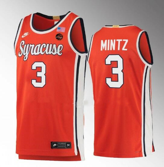 Men's Judah Mintz 3 Syracuse Orange Limited Uniform Jersey 2022-23 Retro Basketball Orange - Bluefink