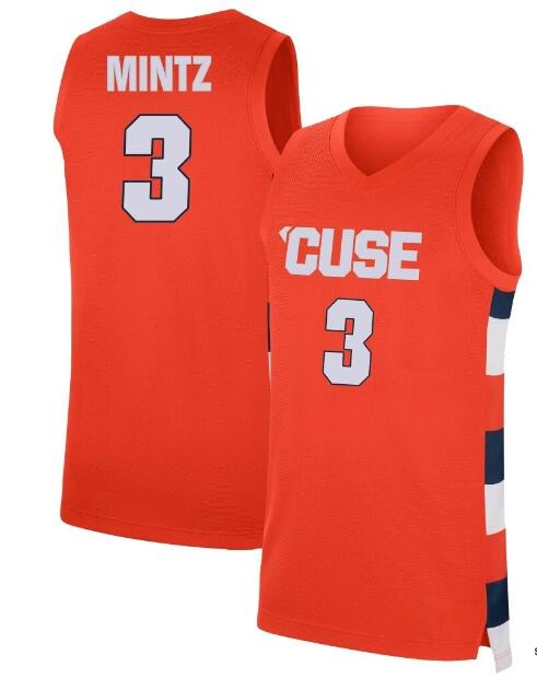 Men's Judah Mintz Syracuse Orange #3 Replica Basketball Jersey - Orange