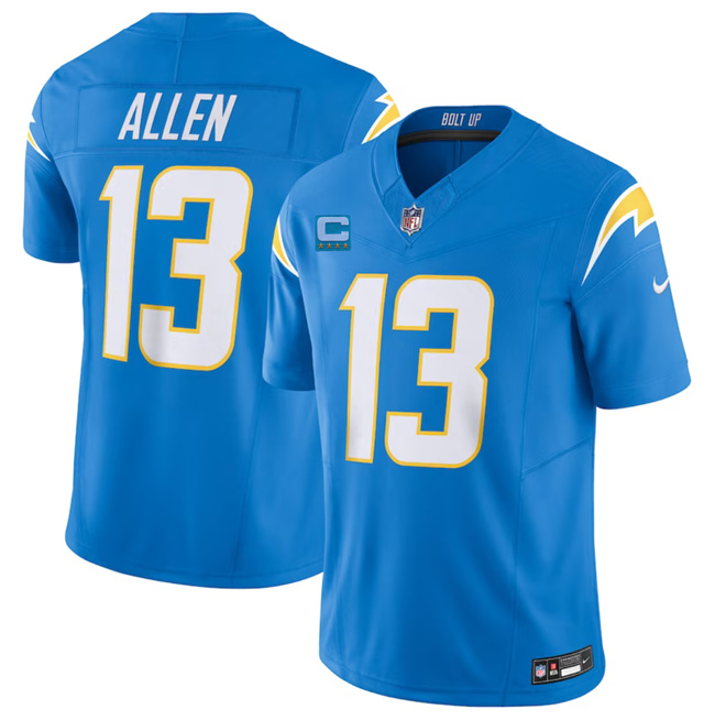 Men's Los Angeles Chargers #13 Keenan Allen Light Blue 2023 F.U.S.E. With 3-Star C Patch Vapor Untouchable Limited Football Stitched Jersey
