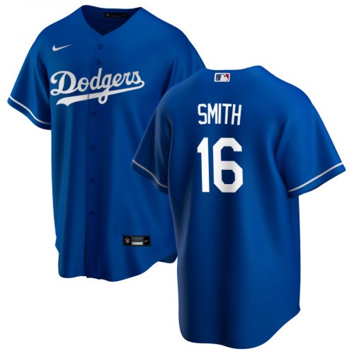 Men's Los Angeles Dodgers #16 Will Smith Blue Home Baseball Jersey