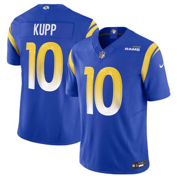 Men's Los Angeles Rams #10 Cooper Kupp Royal 2023 F.U.S.E. Vapor Untouchable Limited Stitched Jersey