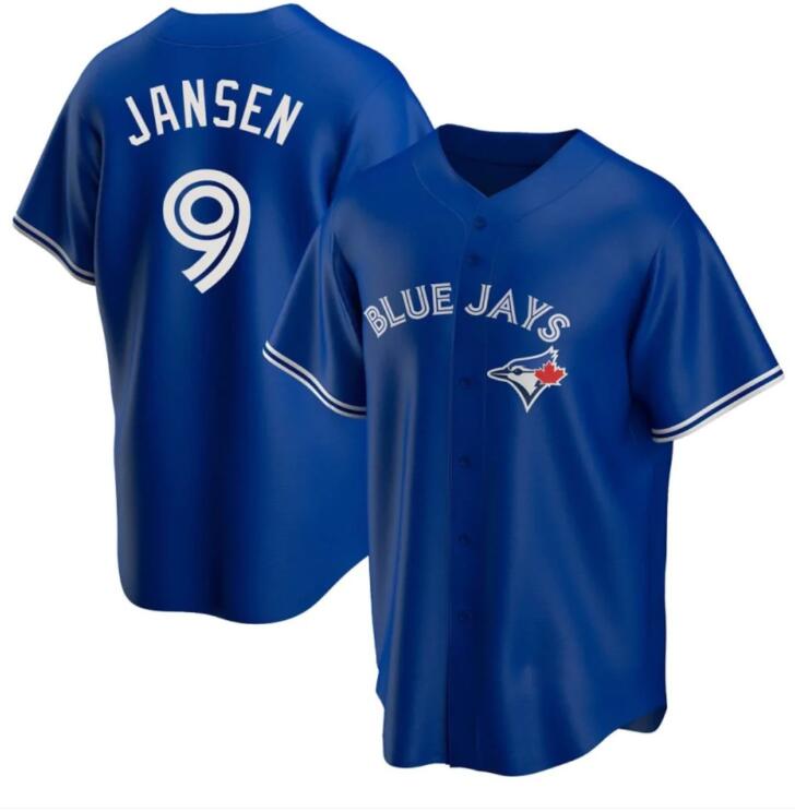 Men's MLB Danny Jansen Toronto Blue Jays 9 blue Jersey