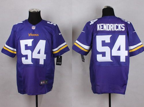 Men's Minnesota Vikings #54 Eric Kendricks 2013 Nike Purple Elite Jersey