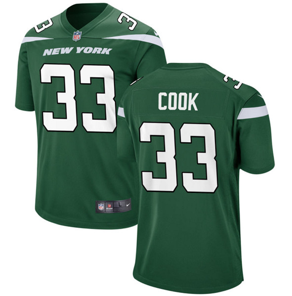 Men's New York Jets #33 Dalvin Cook Green Stitched Vapor Untouchable Limited Jersey